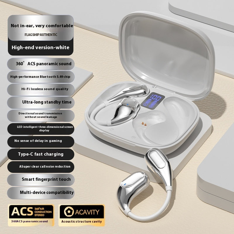 Ear-mounted Bluetooth Headset Noise Reduction Open