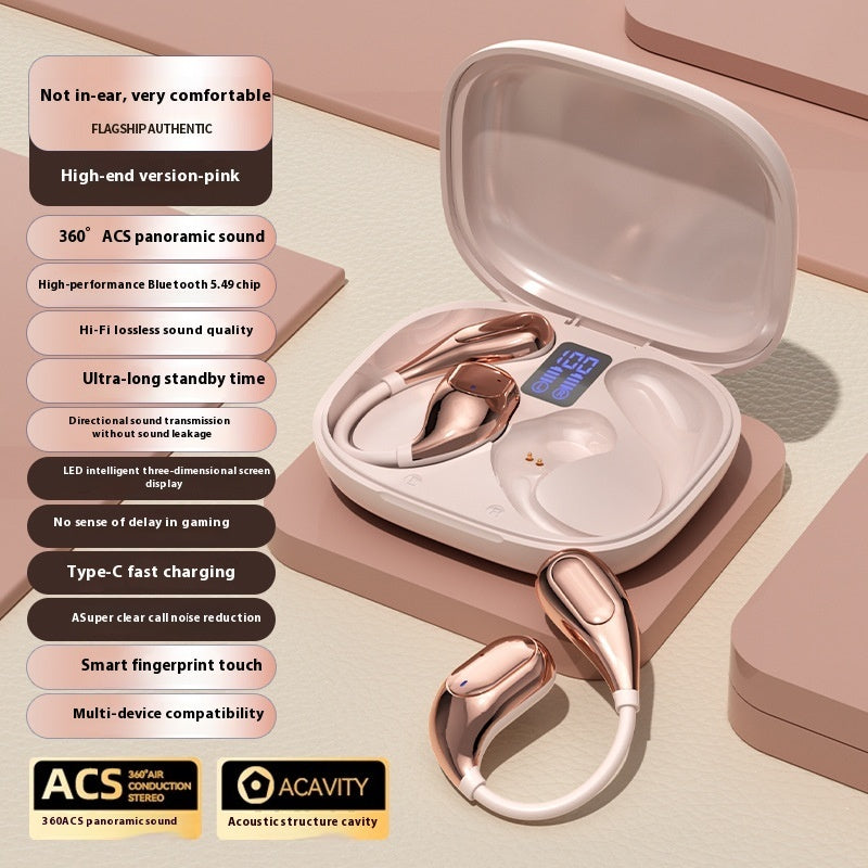 Ear-mounted Bluetooth Headset Noise Reduction Open