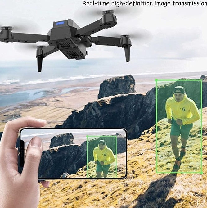 E99 Foldable RC Drone with 720p HD Camera & Smart Flight Modes