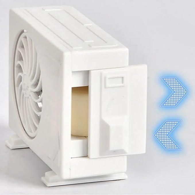 Solar-Powered Mini AC Car Air Freshener With a Built-In Perfume Diffuser and for long term freshness