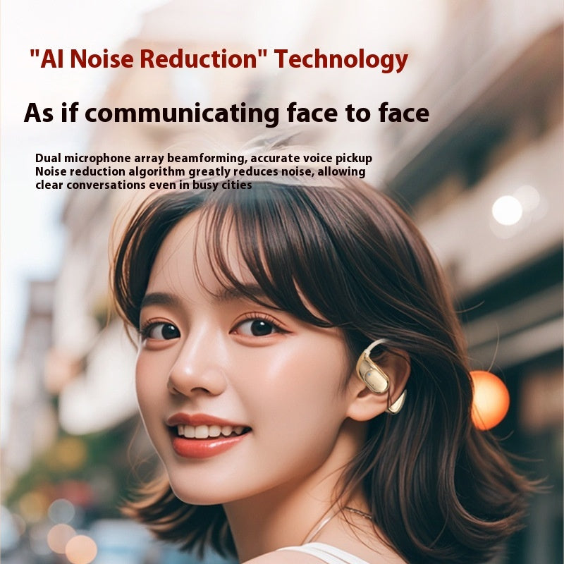 Ear-mounted Bluetooth Headset Noise Reduction Open