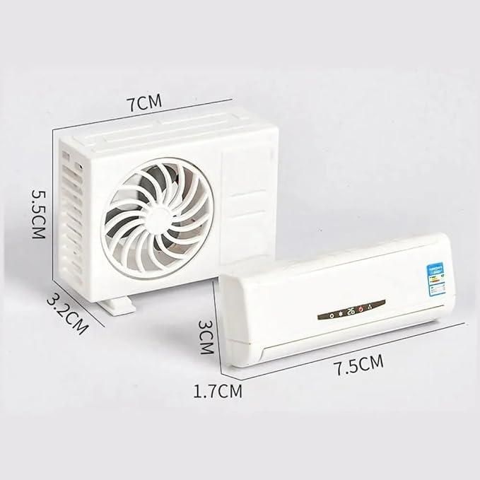 Solar-Powered Mini AC Car Air Freshener With a Built-In Perfume Diffuser and for long term freshness