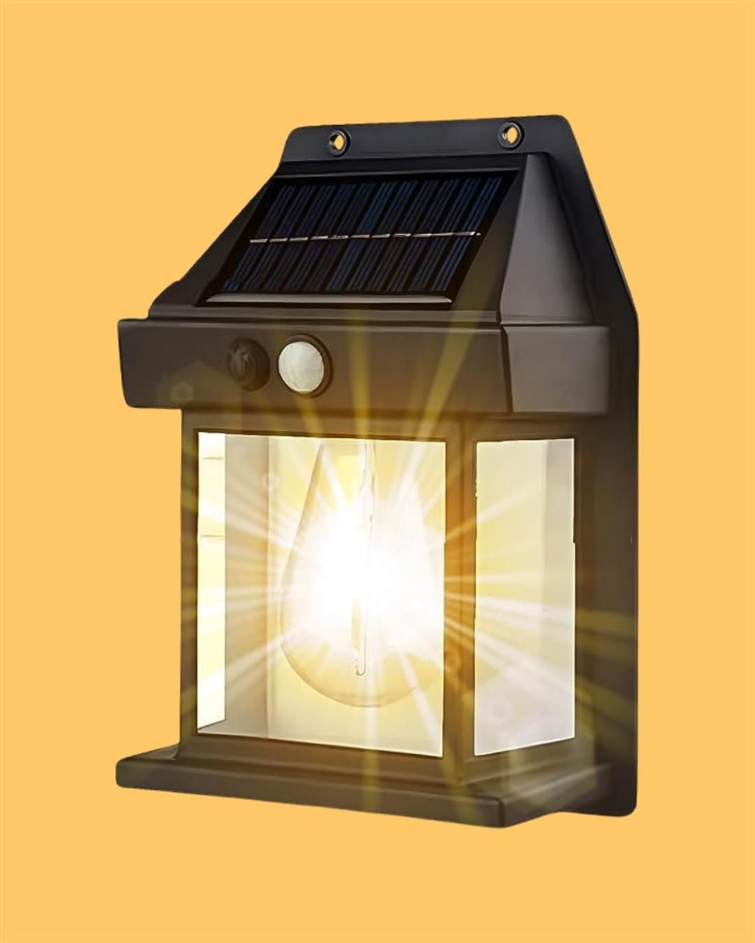 Solar Outdoor Wall Light – Waterproof, Motion Sensor, Auto Chargeable light, Energy-Saving LED Security Lamp
