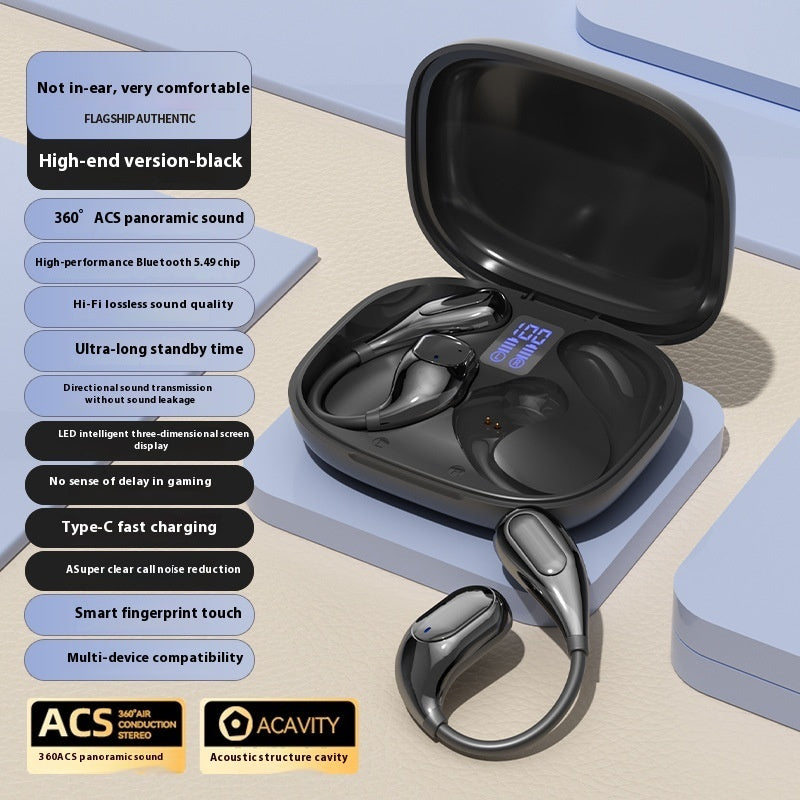 Ear-mounted Bluetooth Headset Noise Reduction Open