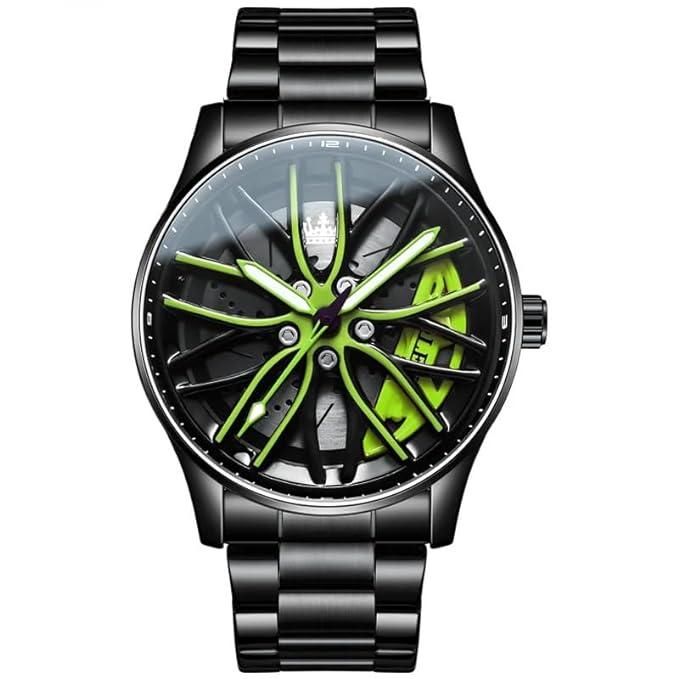 Stereoscopic Car Wheel Watch for men and boys