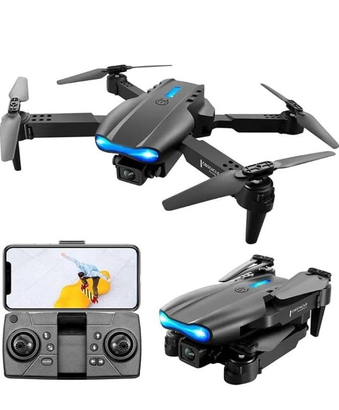 E99 Foldable RC Drone with 720p HD Camera & Smart Flight Modes