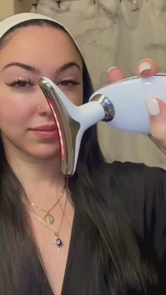 Anti-Aging Neck & Face Firming Massager – Wrinkle Removal beauty tool